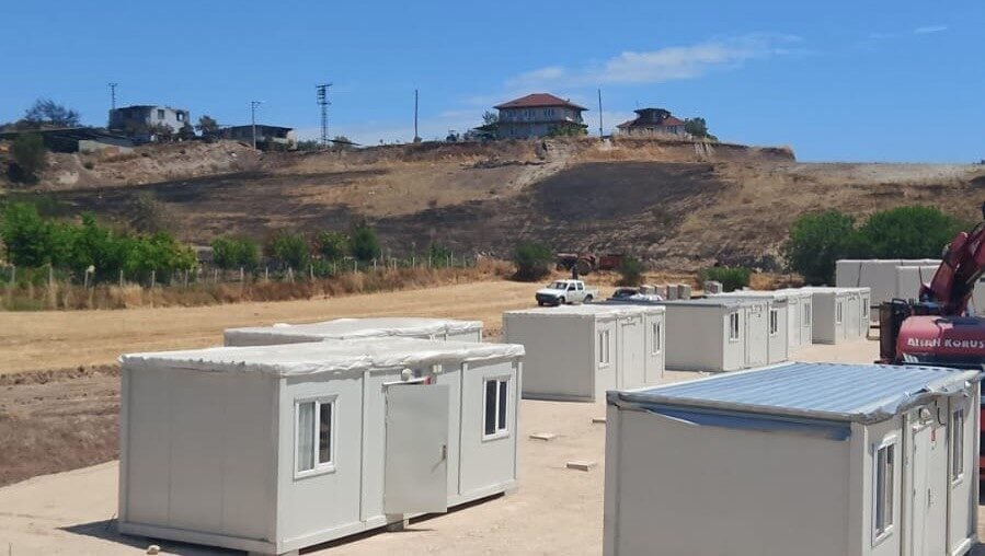 Bilecik'in Gölpazarı ve Osmaneli'nde çıkan orman yangınları sonrası, AFAD ve
