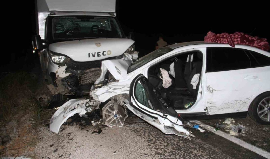 Konya'nın Derebucak ilçesinde meydana gelen trafik kazasında 7 kişi yaralandı.