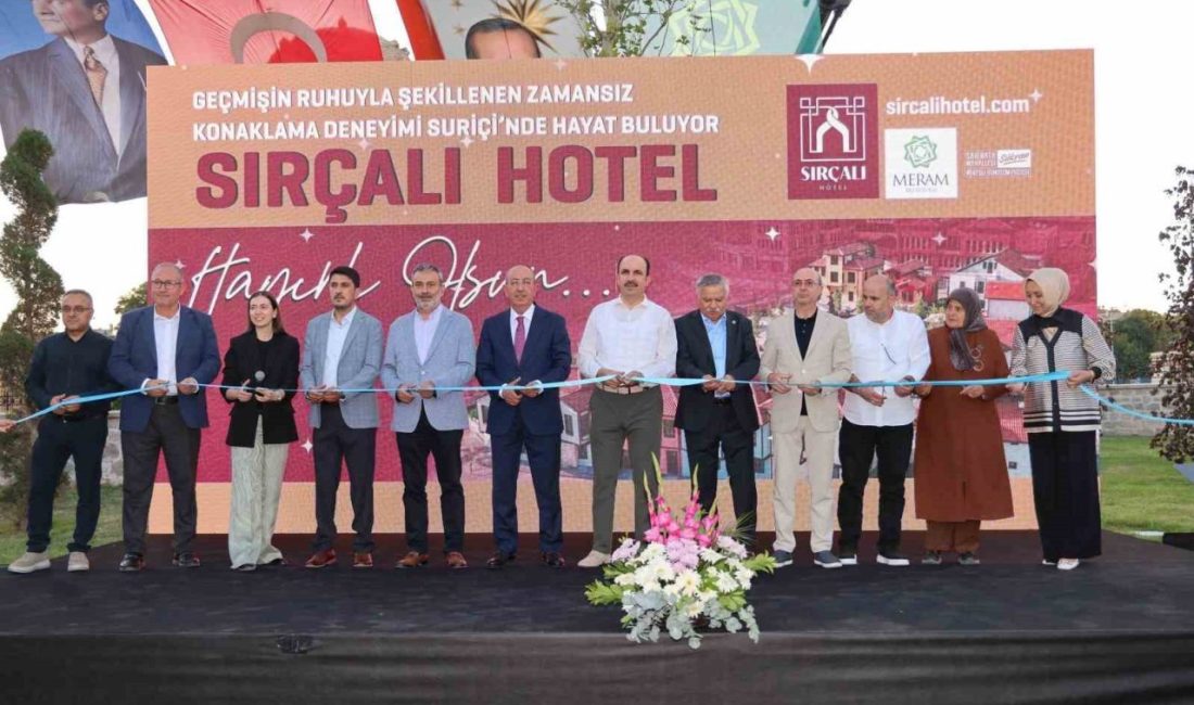 Konya Meram İlçesi'nde, tarihi yapıları yeniden inşa eden Şükran Kentsel
