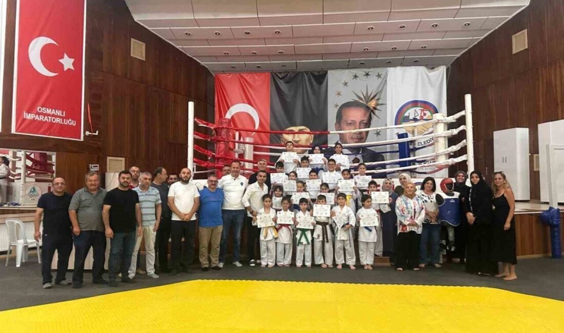 Körfez Belediyesi Spor Okulları, çocuklara ücretsiz olarak spor eğitimi sağlayarak