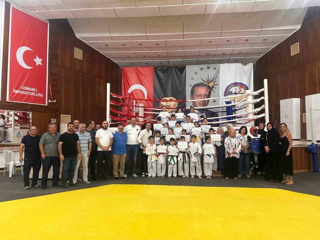 Körfez Belediyesi Spor Okulları, çocuklara ücretsiz olarak spor eğitimi sağlayarak