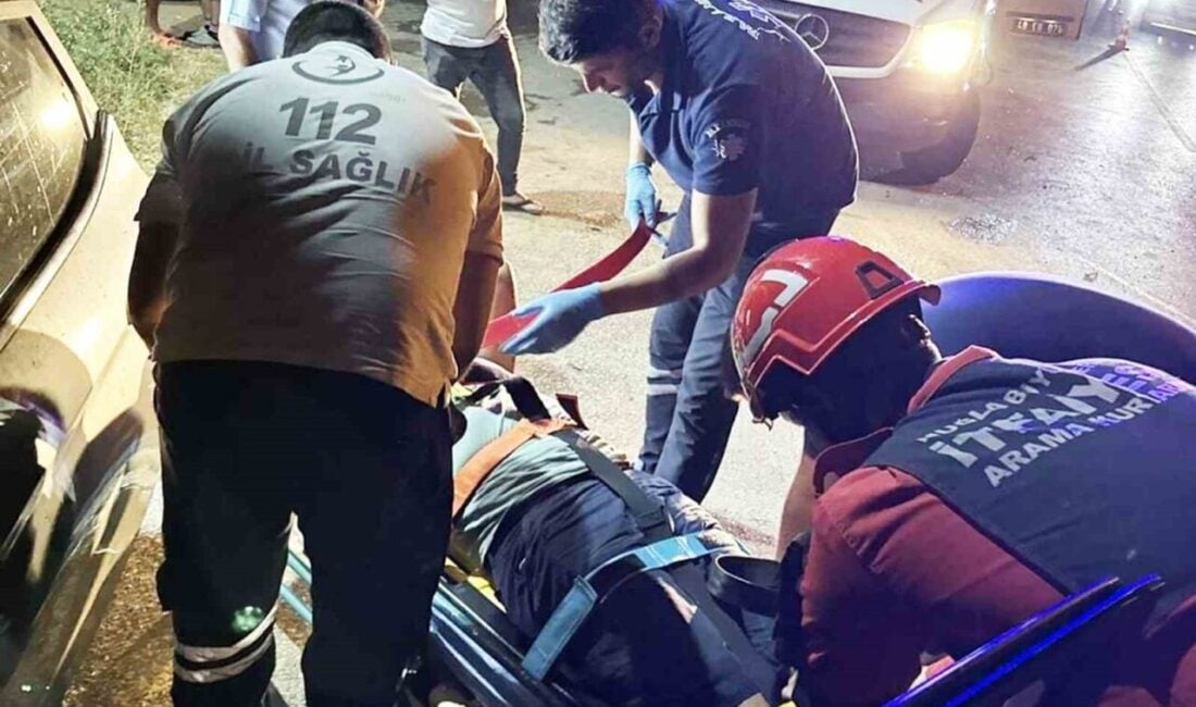 Muğla'nın Köyceğiz ilçesinde Beyobası Mahallesi'nde iki aracın çarpışması sonucu 3