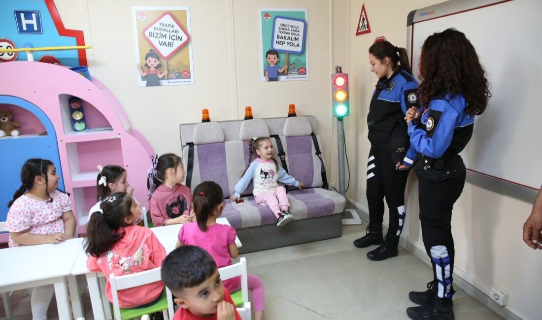 Küçükçekmece Belediyesi'nin Çocuk Trafik Eğitim Parkı, 5-12 yaş arası çocuklara
