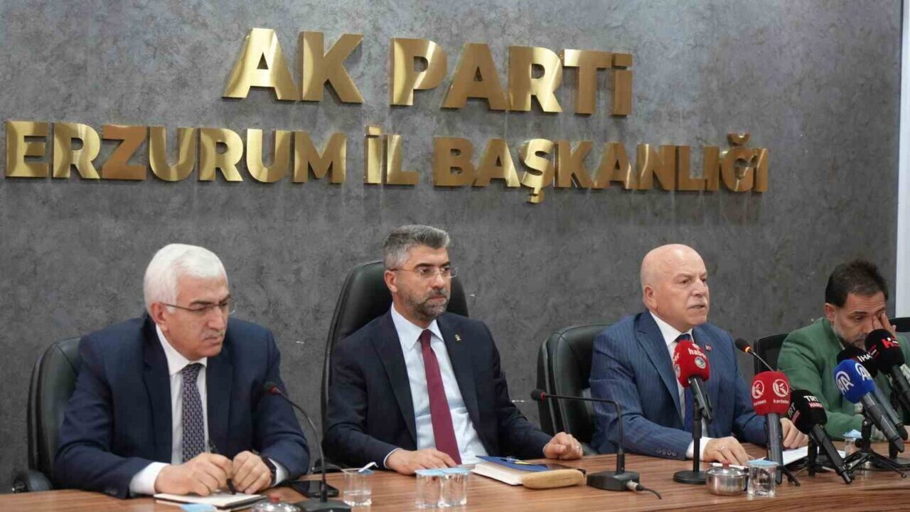 AK Parti Erzurum İl Başkanı İbrahim Küçükoğlu, "Terörsüz Türkiye Projesi"