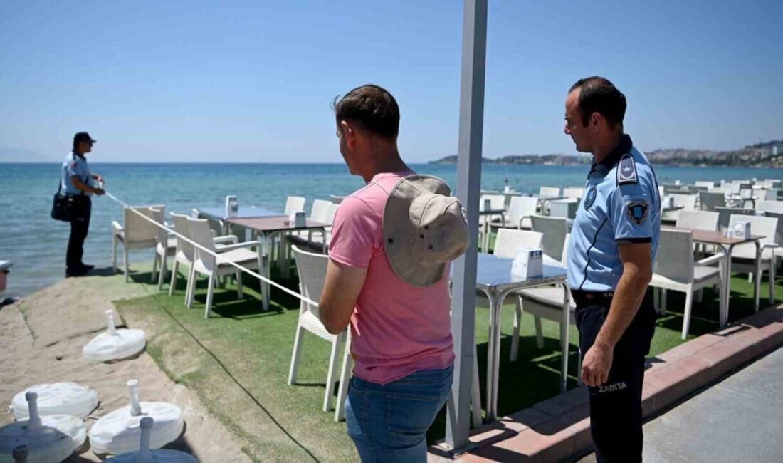 Kuşadası Belediyesi, yaz sezonu dolayısıyla kıyılarda denetimleri artırdı. Zabıta ekipleri,