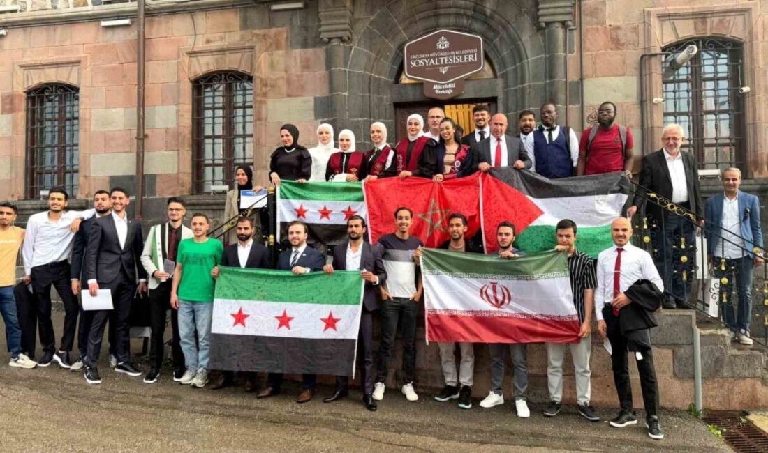 Erzurum Uluslararası Öğrenci Derneği (ERULDER), 2025 Mezuniyet Töreni'ni Müceldili Konağında