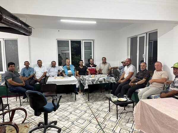 Kütahya'nın Merkez Doğarslan köyünde, 2025 hasat dönemi öncesinde muhtarlar ve