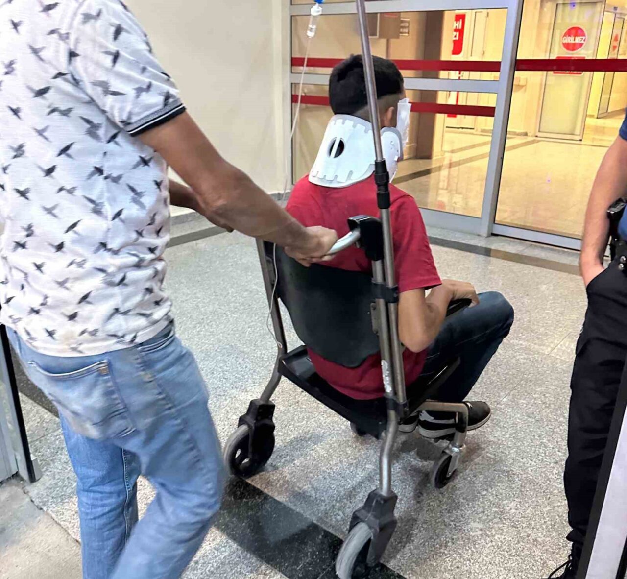 Adıyaman'ın Gerger ilçesinde bir futbol maçı sırasında 17 yaşındaki Sabri
