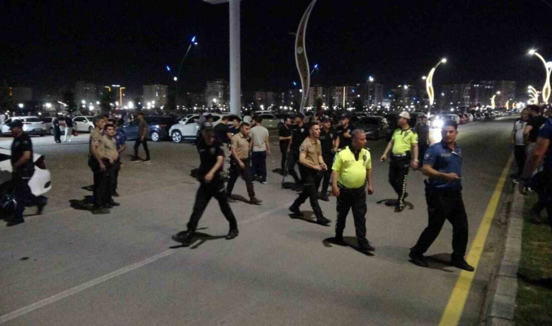 Malatya'nın Yeşilyurt ilçesinde asker uğurlama konvoyunda polisle tartışma çıktı. Olay,