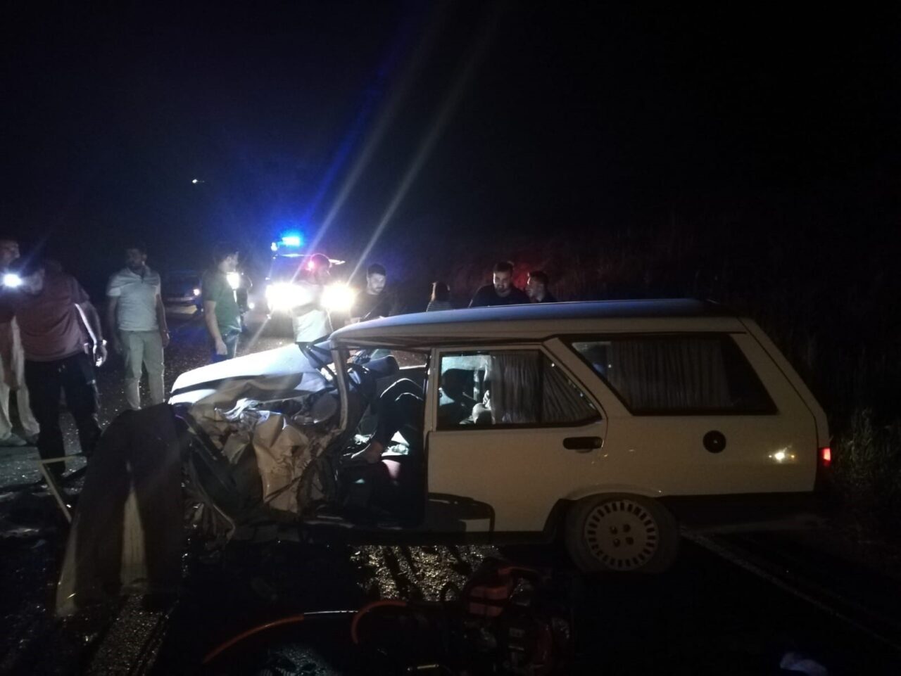 Malatya'nın Darende ilçesinde bir trafik kazası gerçekleşti. Y.Ö. ve N.İ.