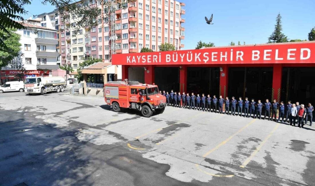 Kayseri Büyükşehir Belediyesi İtfaiye Daire Başkanlığı ekipleri, Manisa ve İzmir'deki