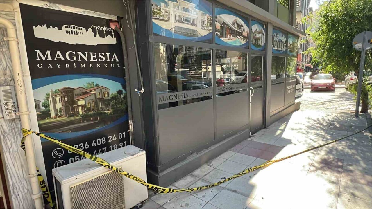 Manisa'daki bir emlak ofisinde gerçekleşen silahlı çatışmada Yiğit Burdur hayatını