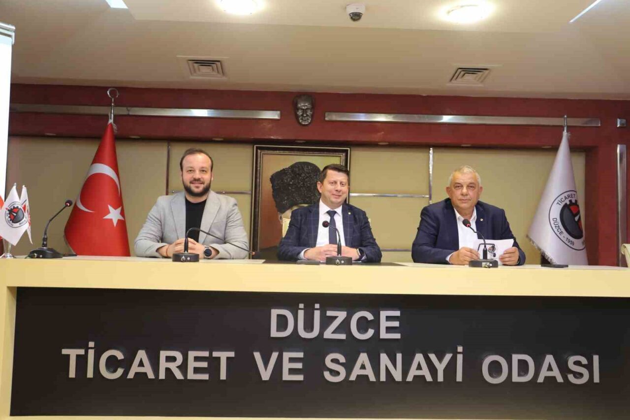 Düzce Ticaret ve Sanayi Odası, Haziran ayı meclis toplantısında, büyük