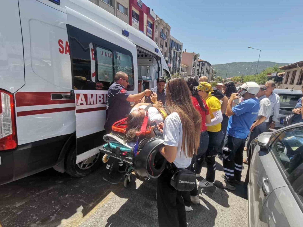 Muğla’nın Menteşe ilçesinde, seyir halindeki 48 ANK 627 plakalı motosiklete,
