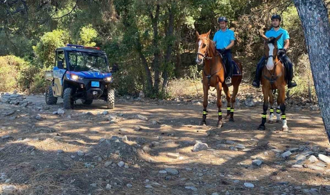 Kuşadası'nda jandarma, Dilek Yarımadası Milli Parkı’nda yasaklı bölgelere giren 5