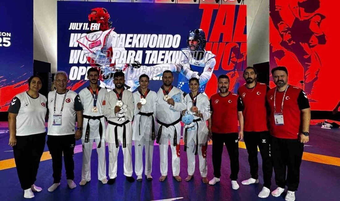 Güney Kore'nin Chuncheon şehrinde gerçekleştirilen 2025 Dünya Para Taekwondo Open