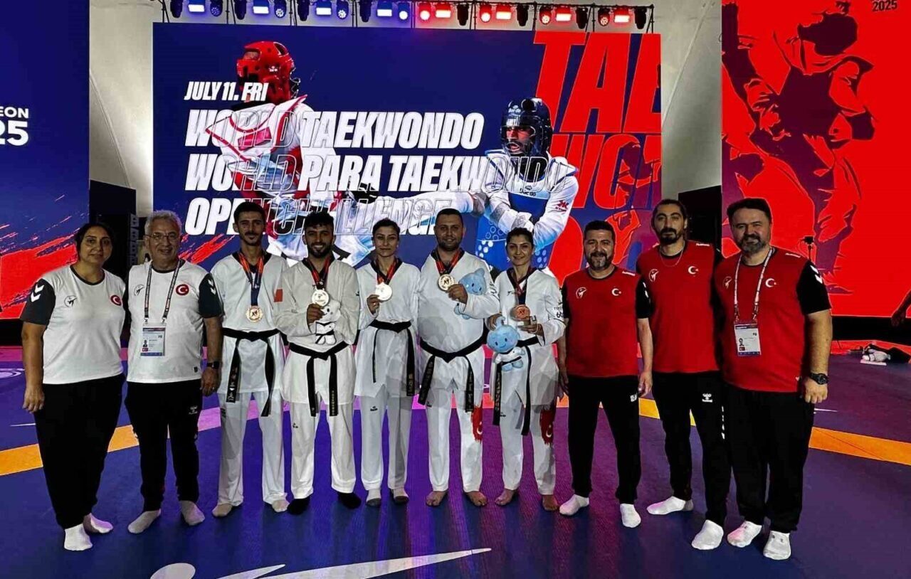 Güney Kore'nin Chuncheon şehrinde gerçekleştirilen 2025 Dünya Para Taekwondo Open