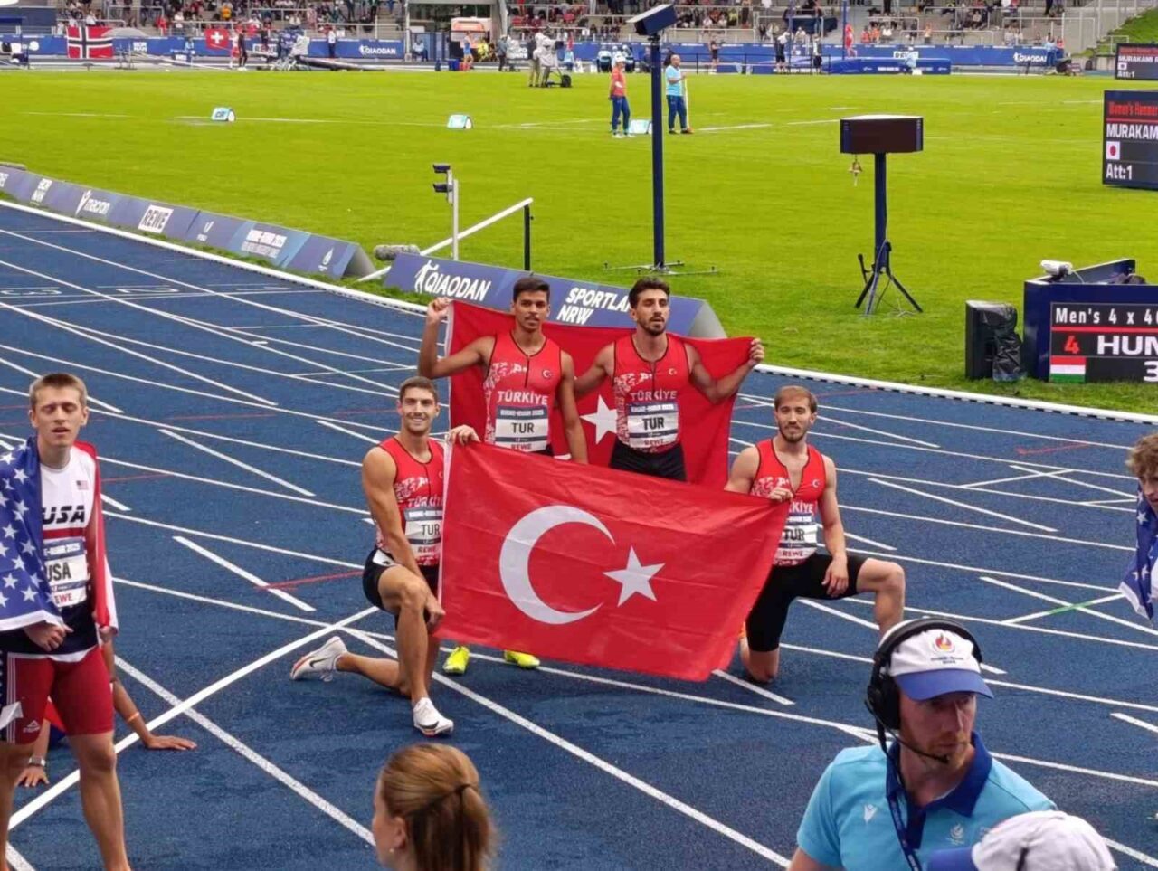 Almanya'da düzenlenen FISU 2025 Dünya Üniversite Yaz Oyunları'nda Aydın'dan katılan