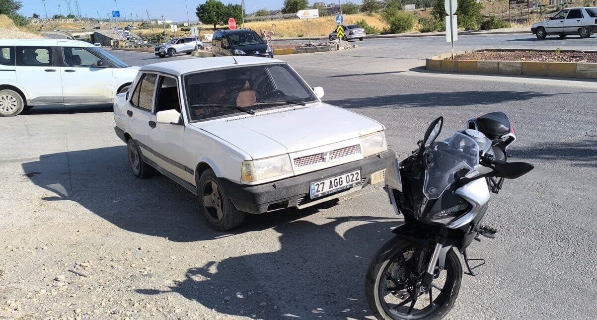 Adıyaman'da motosiklet ve otomobilin çarpışması sonucu Faik D. ve Yusuf