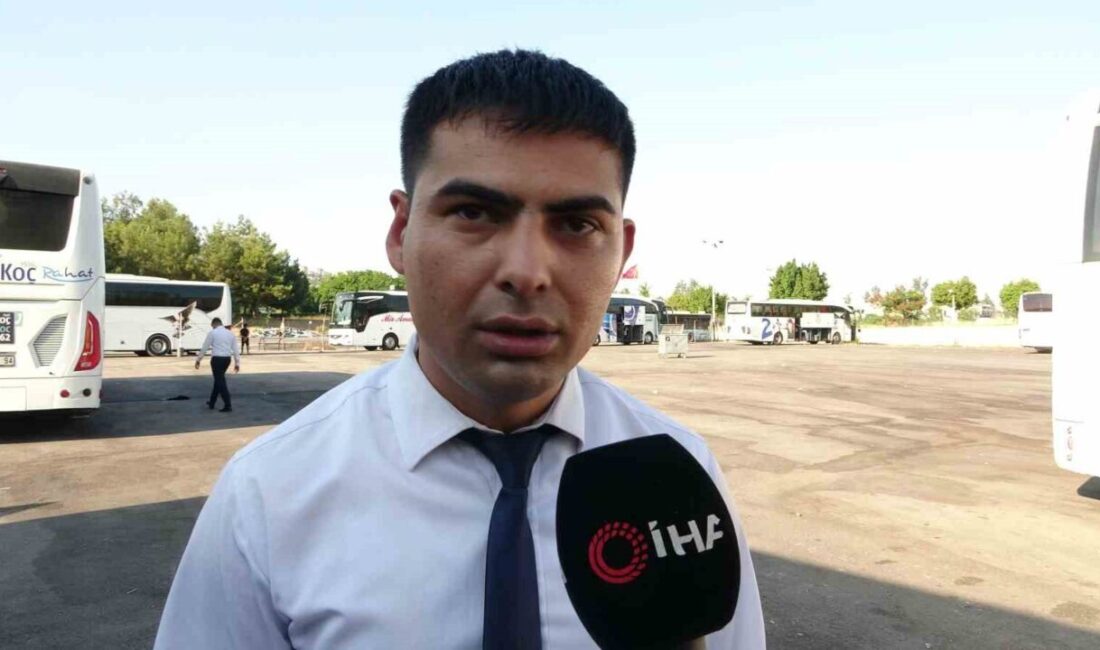Antalya-Ankara seferindeki otobüsün sürücüsü Hasan A. direksiyon başında bayılınca muavin