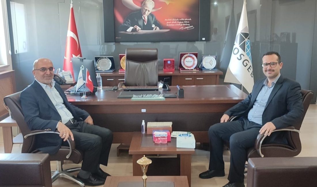 Afyonkarahisar İl Müftüsü Lütfü İmamoğlu, KOSGEB'e yeni atanan Murat Kahraman'ı
