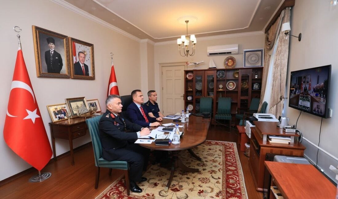 Muğla Valisi Dr. İdris Akbıyık, İçişleri Bakanı Ali Yerlikaya'nın yönettiği