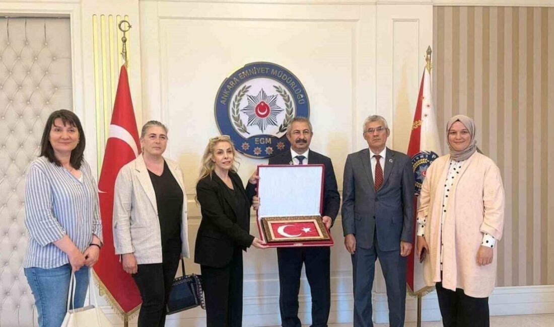 Muhabirler Derneği Yönetim Kurulu, Ankara İl Emniyet Müdürü Engin Dinç'i