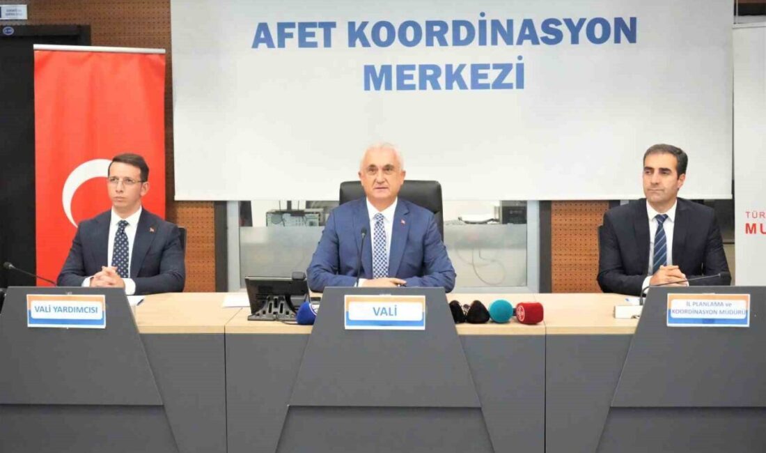 Muş'ta Vali Avni Çakır başkanlığında düzenlenen 2025 Yılı 3. Dönem
