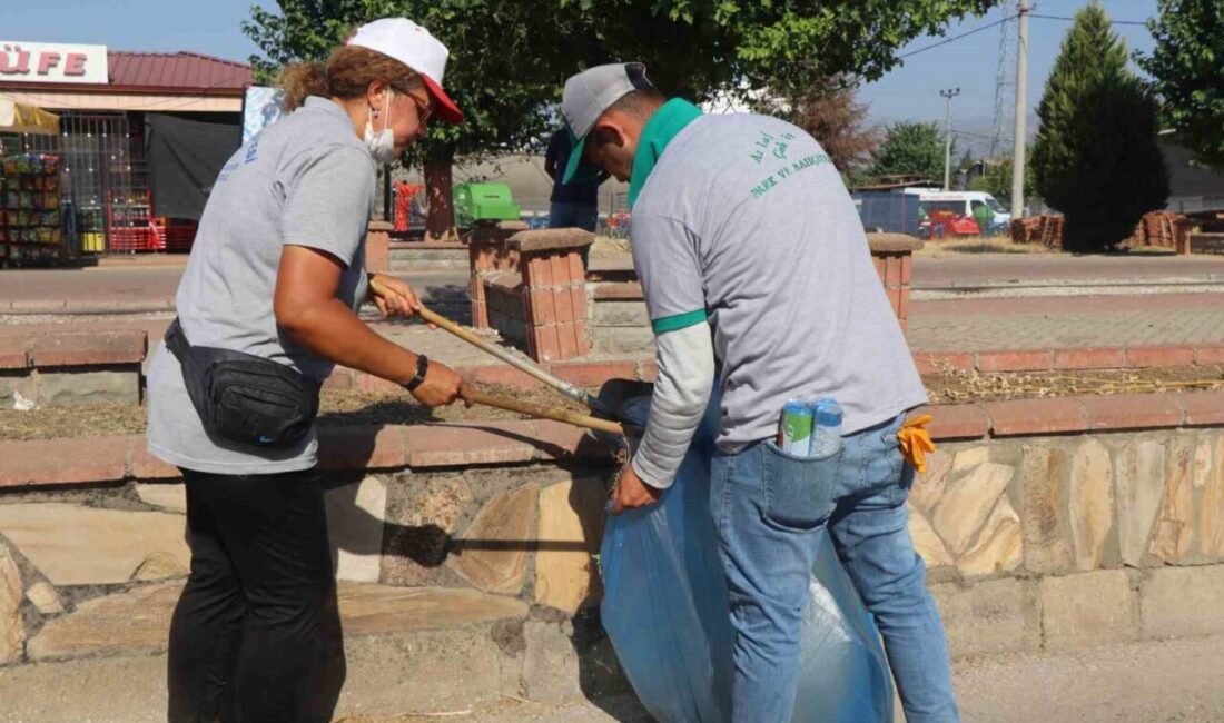 Nazilli Belediyesi Park ve Bahçeler Müdürlüğü, sanayi bölgesindeki tarihi gıdı