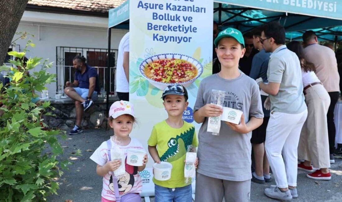 Nilüfer Belediyesi, Muharrem ayı dolayısıyla aşure dağıtımlarına başladı. 25 Temmuz’a