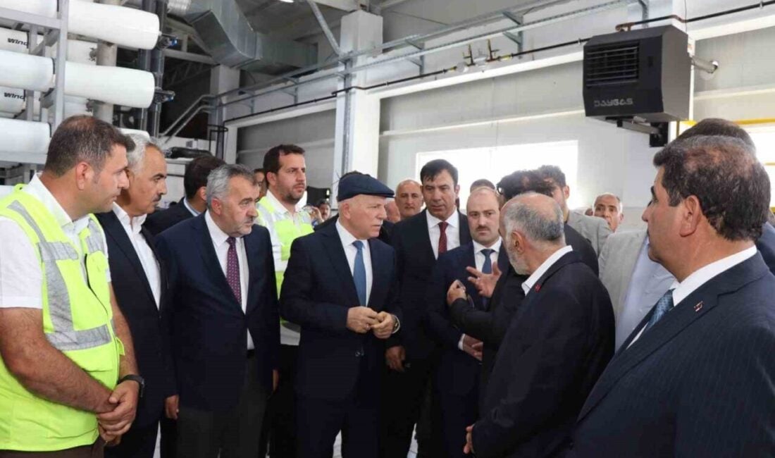 Erzurum Büyükşehir Belediyesi, Oltu'da içme suyu arıtma tesisi ve katı