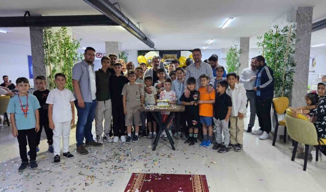 Kayseri Birinci Amatör Küme takımlarından Ömürspor, 2025-2026 sezonunun kapanışında altyapı