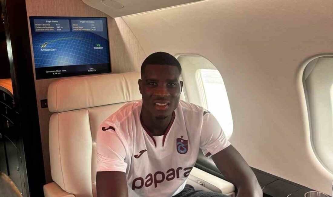 Trabzonspor, Southampton'dan transfer ettiği Paul Onuachu'yu sağlık kontrolleri ve imza