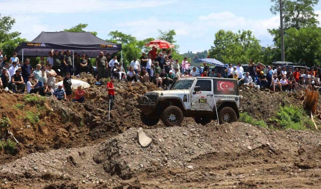 Ordu'nun ev sahipliğinde düzenlenen 18. Karadeniz Off-Road Kupası, 20 araç