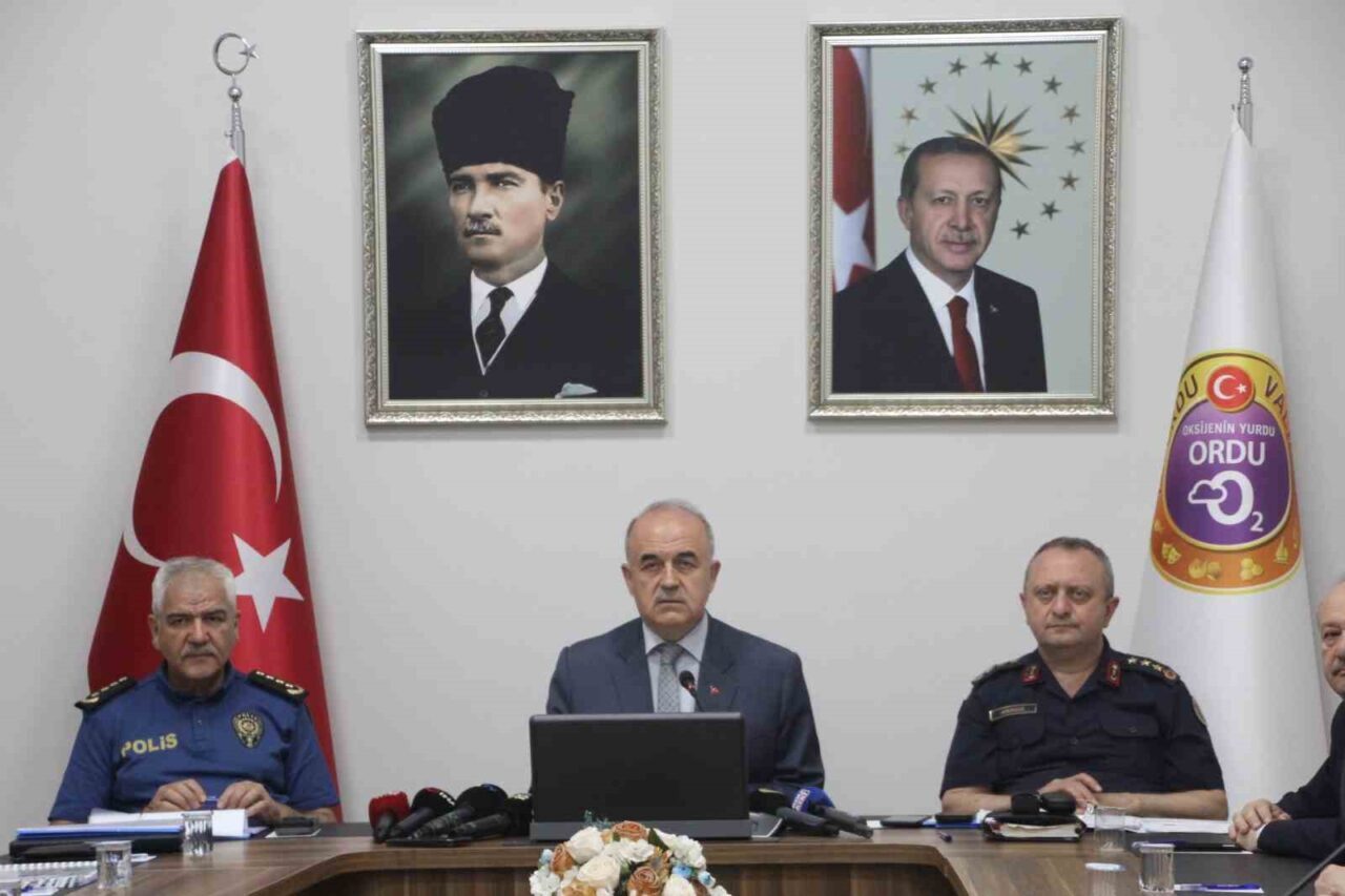 Ordu Valisi Muammer Erol, patpat kazalarının önlenmesi, fındık hasat dönemiyle