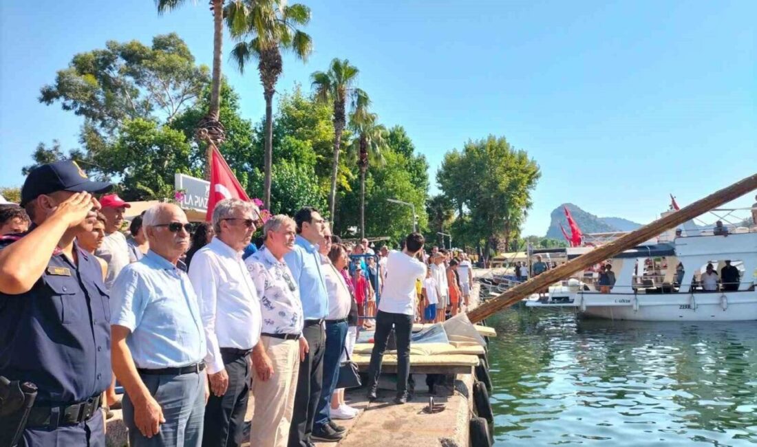 Muğla'nın Ortaca ilçesi Dalyan Mahallesi'nde 1 Temmuz Denizcilik ve Kabotaj