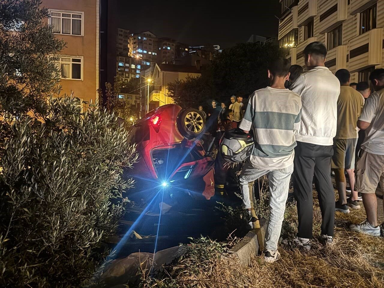 Zonguldak'ta, Bahçelievler Mahallesi'nde 67 EE 238 plakalı Opel marka otomobiliyle