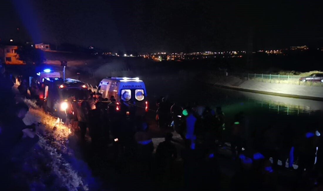 Kahramanmaraş'ta Yasin P. tarafından yönetilen otomobil sulama kanalına düştü. Kazada