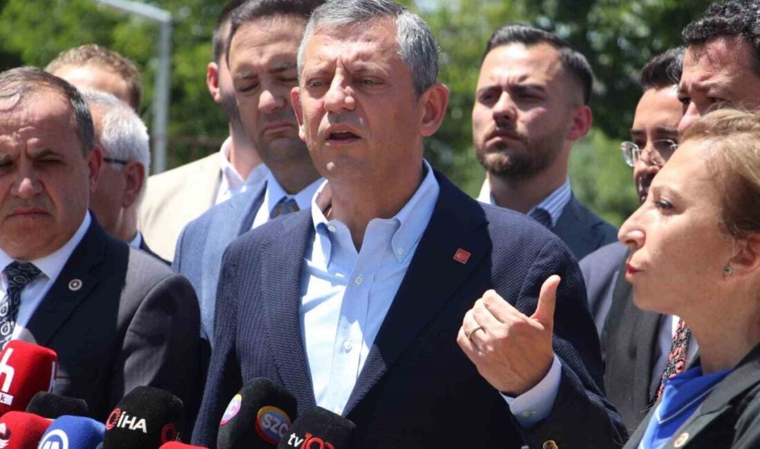 CHP Genel Başkanı Özgür Özel, Ankara Cumhuriyet Başsavcılığı'nın başlattığı soruşturmayı