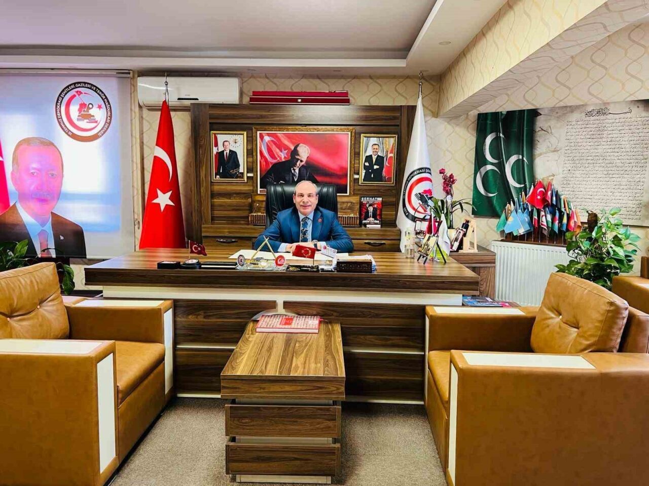 15 Temmuz Demokrasi Şehitleri, Gazileri ve Terör Mağdurları Derneği Başkanı