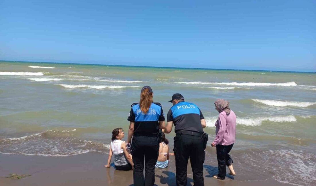 Samsun Emniyet Müdürlüğü'nün Toplum Destekli Polislik Şube Müdürlüğü, yaz aylarında