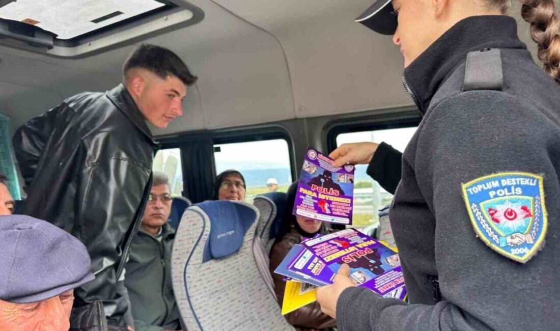 Ardahan İl Emniyet Müdürlüğü, halk pazarında yaptığı bilgilendirme ile KADES