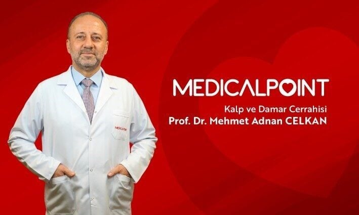 Medical Point Gaziantep Hastanesi'nden Prof. Dr. Mehmet Adnan Celkan, kalp