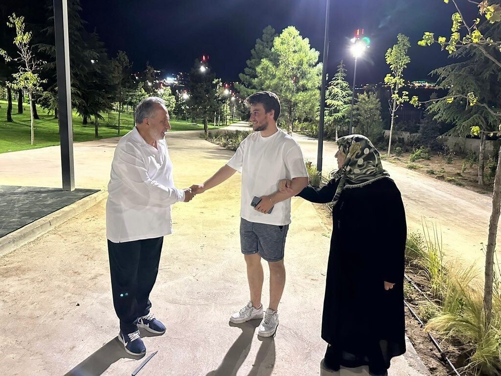 Talas Belediyesi'nin Türkiye'nin ilk millet bahçesi olan Talas Millet Bahçesi,