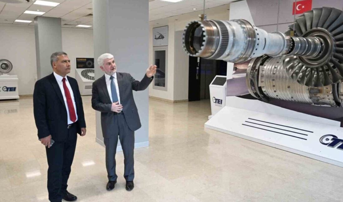 Anadolu Üniversitesi Rektörü Prof. Dr. Yusuf Adıgüzel, TUSAŞ Motor Sanayii