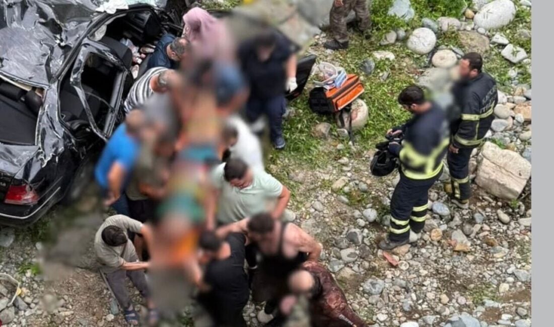 Rize'nin Fındıklı ilçesinde iki aracın çarpışması sonucu Behtişen Gönen yaşamını