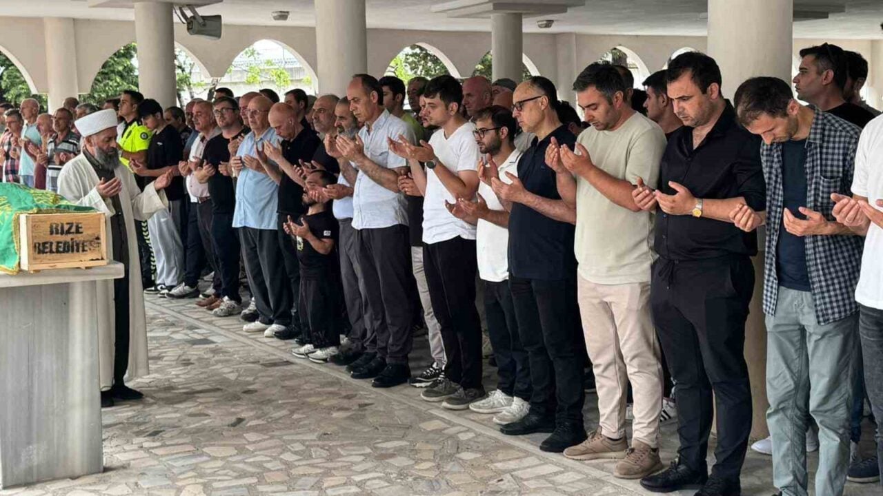 Rize'nin Fındıklı ilçesinde meydana gelen trafik kazasında hayatını kaybeden Behtişen