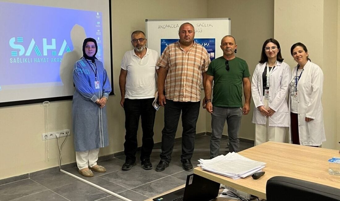 Düzce’nin Akçakoca ilçesinde, Sağlıklı Hayat Merkezi tarafından sağlık elçileri için