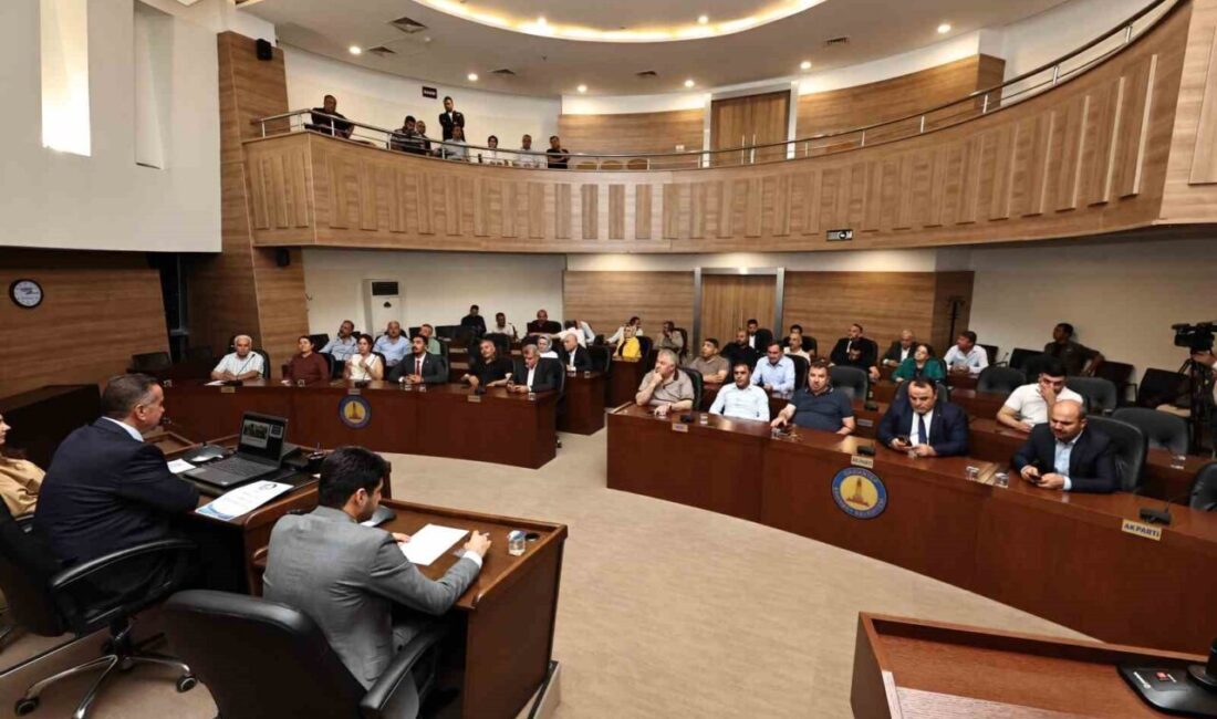 Şahinbey Belediyesi Temmuz ayı meclis toplantısının ilk oturumu, Meclis Başkan