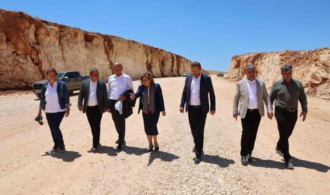Gaziantep Büyükşehir Belediye Başkanı Fatma Şahin, Güneyşehir'deki konut projelerini inceledi.